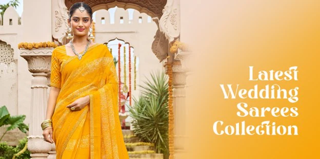 You are currently viewing Latest Wedding Sarees Collection